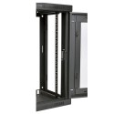 Tripp Lite SmartRack 12U Very Low-Profile Patch-Depth Wall-Mount Rack Enclosure Cabinet with Clear Acrylic Window