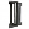 Tripp Lite SmartRack 12U Very Low-Profile Patch-Depth Wall-Mount Rack Enclosure Cabinet with Clear Acrylic Window | Tripp Lite B