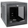 Tripp Lite SmartRack 12U Server-Depth Wall-Mount Rack Enclosure Cabinet with Clear Acrylic Window, Hinged Back | Tripp Lite Bran
