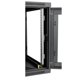 Tripp Lite SmartRack 12U Server-Depth Wall-Mount Rack Enclosure Cabinet with Clear Acrylic Window, Hinged Back | Tripp Lite Bran