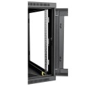 Tripp Lite SmartRack 12U Server-Depth Wall-Mount Rack Enclosure Cabinet with Clear Acrylic Window, Hinged Back