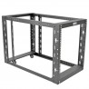 Tripp Lite 12U SmartRack 4-Post Open Frame Rack Cabinet Standard-Depth | Tripp Lite Branded Racks