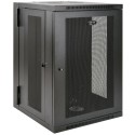 Tripp Lite 18U SmartRack Wall-Mount Rack Enclosure Cabinet, UPS-Depth, Hinged Back