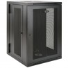 Tripp Lite 18U SmartRack Wall-Mount Rack Enclosure Cabinet, UPS-Depth, Hinged Back | Tripp Lite Branded Racks