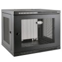 Tripp Lite 9U SmartRack Low-Profile Wall-Mount Rack Enclosure Server Cabinet Switch-Depth-Plus