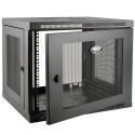 Tripp Lite 9U SmartRack Low-Profile Wall-Mount Rack Enclosure Server Cabinet Switch-Depth-Plus