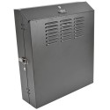 Tripp Lite 4U SmartRack Low-Profile Wall-Mount Rack Enclosure Cabinet Vertical-Mount Switch-Depth