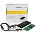 StarTech.com USB 3.1 (10Gbps) mSATA Drive Enclosure - Aluminum