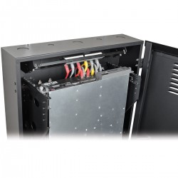 Tripp Lite SmartRack 2U Low-Profile Vertical-Mount Switch-Depth Wall-Mount Rack Enclosure Cabinet | Tripp Lite Branded Racks