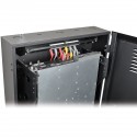 Tripp Lite SmartRack 2U Low-Profile Vertical-Mount Switch-Depth Wall-Mount Rack Enclosure Cabinet