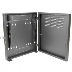 Tripp Lite SmartRack 2U Low-Profile Vertical-Mount Switch-Depth Wall-Mount Rack Enclosure Cabinet | Tripp Lite Branded Racks