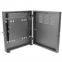 Tripp Lite SmartRack 2U Low-Profile Vertical-Mount Switch-Depth Wall-Mount Rack Enclosure Cabinet