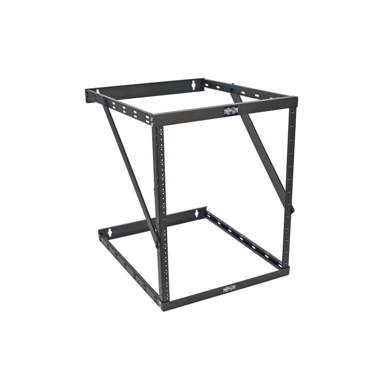 Tripp Lite 8U / 12U / 22U SmartRack Expandable Low-Profile Wall-Mount 2-Post Open-Frame Rack UPS-Depth