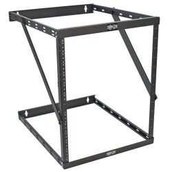 Tripp Lite 8U / 12U / 22U SmartRack Expandable Low-Profile Wall-Mount 2-Post Open-Frame Rack UPS-Depth | Tripp Lite Branded Rack