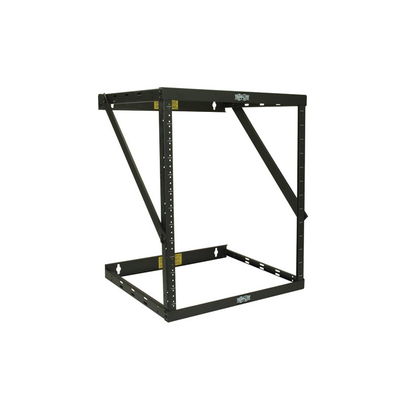 Tripp Lite 8U / 12U / 22U SmartRack Expandable Very Low-Profile Wall-Mount 2-Post Open-Frame Rack Patch-Depth