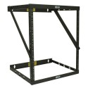 Tripp Lite 8U / 12U / 22U SmartRack Expandable Very Low-Profile Wall-Mount 2-Post Open-Frame Rack Patch-Depth