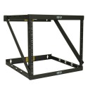 Tripp Lite 8U / 12U / 22U SmartRack Expandable Very Low-Profile Wall-Mount 2-Post Open-Frame Rack Patch-Depth