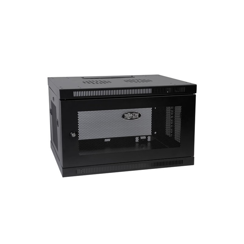 Tripp Lite 6U SmartRack Low-Profile Wall-Mount Rack Enclosure Server Cabinet Switch-Depth-Plus