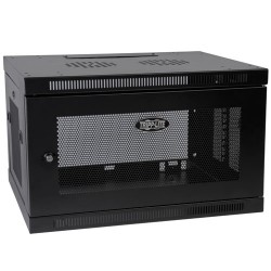 Tripp Lite 6U SmartRack Low-Profile Wall-Mount Rack Enclosure Server Cabinet Switch-Depth-Plus | Tripp Lite Branded Racks