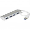 StarTech.com 4-Port Portable USB 3.0 Hub with Built-in Cable | StarTech.com Interface Hubs