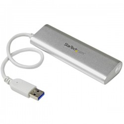StarTech.com 4-Port Portable USB 3.0 Hub with Built-in Cable | StarTech.com Interface Hubs