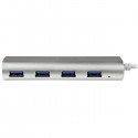 StarTech.com 4-Port Portable USB 3.0 Hub with Built-in Cable