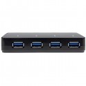 StarTech.com 4-Port USB 3.0 Hub plus Dedicated Charging Port - 1 x 2.4A Port