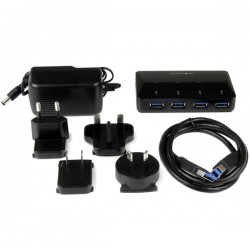 StarTech.com 4-Port USB 3.0 Hub plus Dedicated Charging Port - 1 x 2.4A Port | StarTech.com Interface Hubs