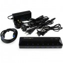 StarTech.com 7-Port USB 3.0 Hub plus Dedicated Charging Ports - 2 x 2.4A Ports