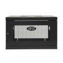 Tripp Lite SmartRack 6U Low-Profile Switch-Depth Knock-Down Wall-Mount Rack Enclosure Cabinet