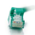 0.5m Cat6 550 MHz Snagless RJ45 Patch Leads - Green