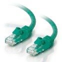 C2G 0.5m Cat6 Booted Unshielded (UTP) Network Patch Cable - Green