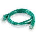 1m Cat6 550 MHz Snagless RJ45 Patch Leads - Green