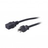 APC Pwr Cord, 15A, 100-120V, C19 to 5-15