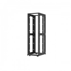 APC NetShelter AV 42U 600mm Wide x 825mm Deep Enclosure 10-32 Threaded Rails No Sides/Roof/Doors Black