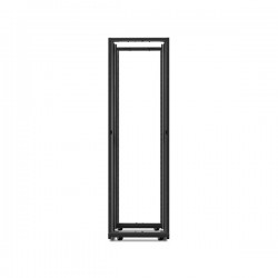 APC NetShelter AV 42U 600mm Wide x 825mm Deep Enclosure 10-32 Threaded Rails No Sides/Roof/Doors Black