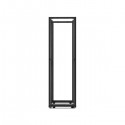 APC NetShelter AV 42U 600mm Wide x 825mm Deep Enclosure 10-32 Threaded Rails No Sides/Roof/Doors Black