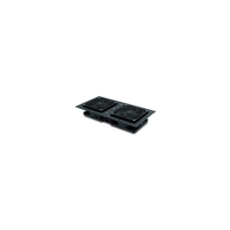 APC Wall-Mount Fan Tray 230 VAC Black