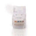 1m Cat6 550 MHz Snagless RJ45 Patch Leads - White