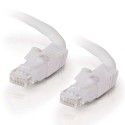 1m Cat6 550 MHz Snagless RJ45 Patch Leads - White
