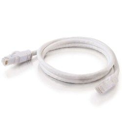 2m Cat6 550 MHz Snagless RJ45 Patch Leads - White