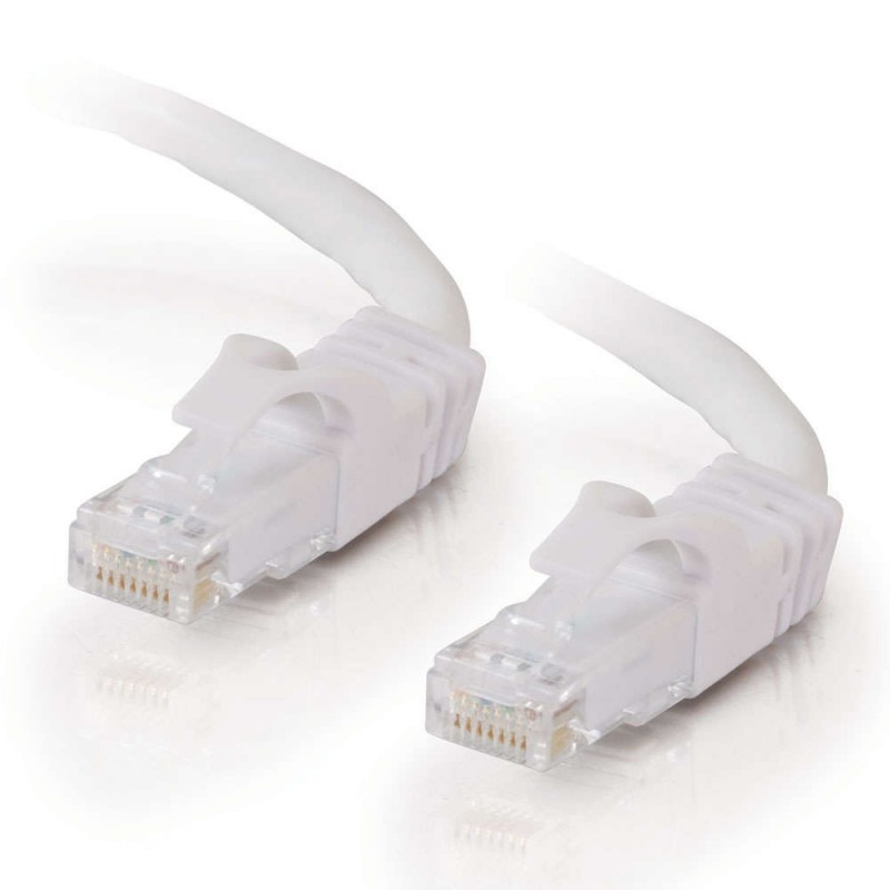 30m Cat6 550 MHz Snagless RJ45 Patch Leads - White