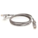 0.5m Cat6 550 MHz Snagless Crossover Cable - Grey