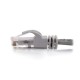 1m Cat6 550 MHz Snagless Crossover Cable - Grey