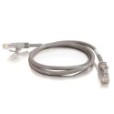 1.5m Cat6 550 MHz Snagless Crossover Cable - Grey