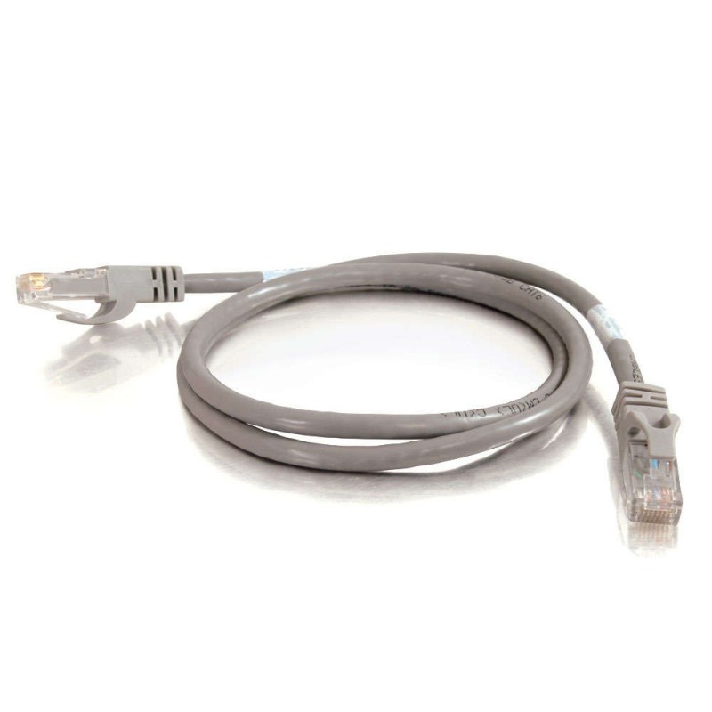 C2G Cat6 Snagless CrossOver UTP Patch Cable Grey 2m Grey Cat6