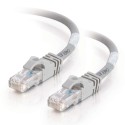 2m Cat6 550 MHz Snagless Crossover Cable - Grey