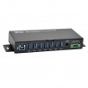 Tripp Lite 7-Port Rugged Industrial USB 3.0 SuperSpeed Hub with 15KV ESD Immunity and Metal Case, Mountable | Tripp Lite Interfa
