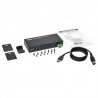 Tripp Lite 7-Port Rugged Industrial USB 3.0 SuperSpeed Hub with 15KV ESD Immunity and Metal Case, Mountable | Tripp Lite Interfa