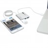 Tripp Lite 4-Port Portable USB 3.0 SuperSpeed Mini Hub, Aluminum | Tripp Lite Interface Hubs